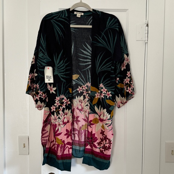 Paradise Palms Kimono or Swim Cover NWT - Picture 4 of 6
